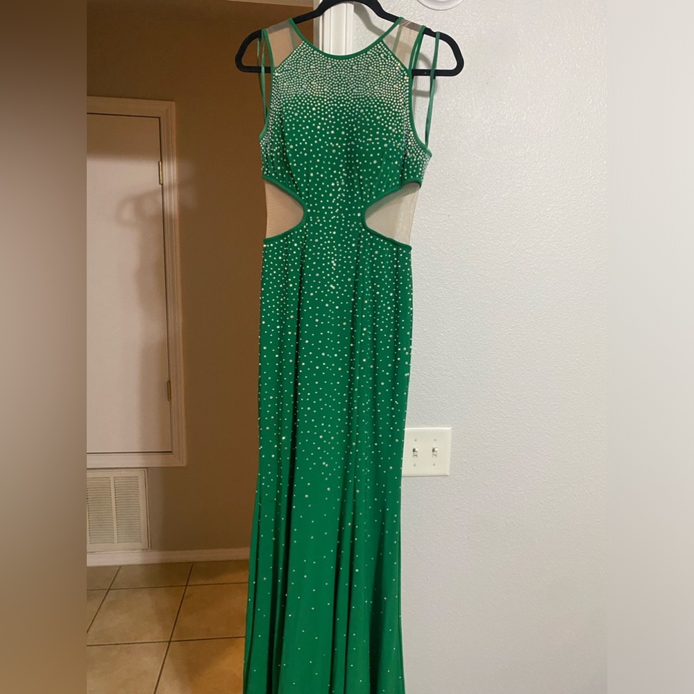 Green prom dress